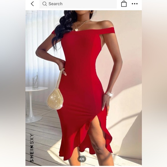 Red dress - Picture 1 of 5